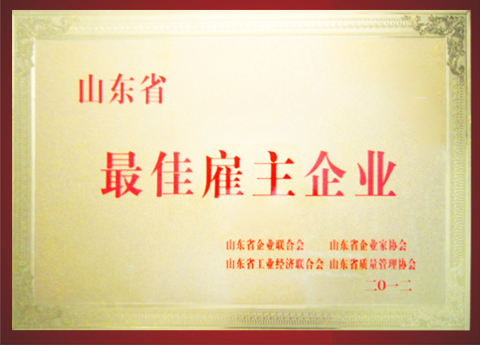 山東省最佳雇主企業